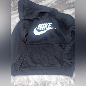 Nike Black and White Kids Hoodie